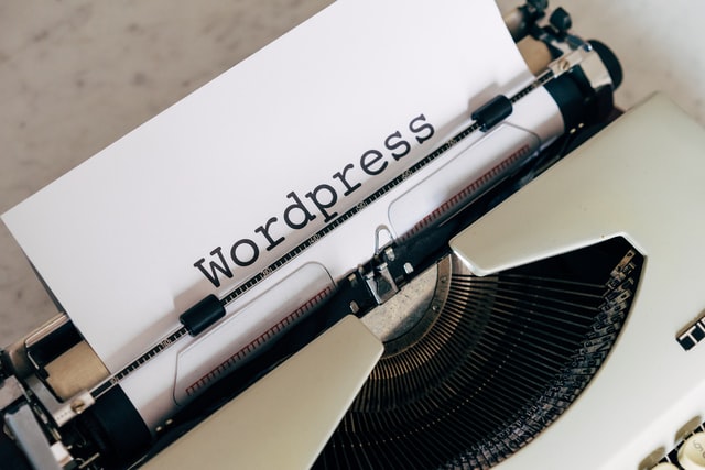 wordpress maquina escribir